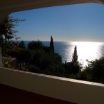 „Blick von der Terrasse der Casa Patricia in Nerja auf das Mittelmeer“