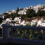 Außenansicht der Casa Patricia in Nerja, Ladera del Mar mit Meerblick