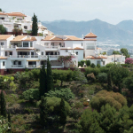 „Außenansicht der Casa Patricia in Nerja, Ladera del Mar mit Meerblick
