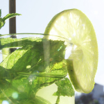 coole Drinks auf der Terrasse